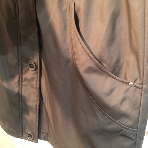 NWT Liz Claiborne Winter Coat Gunmetal Grey - Picture 7 of 16